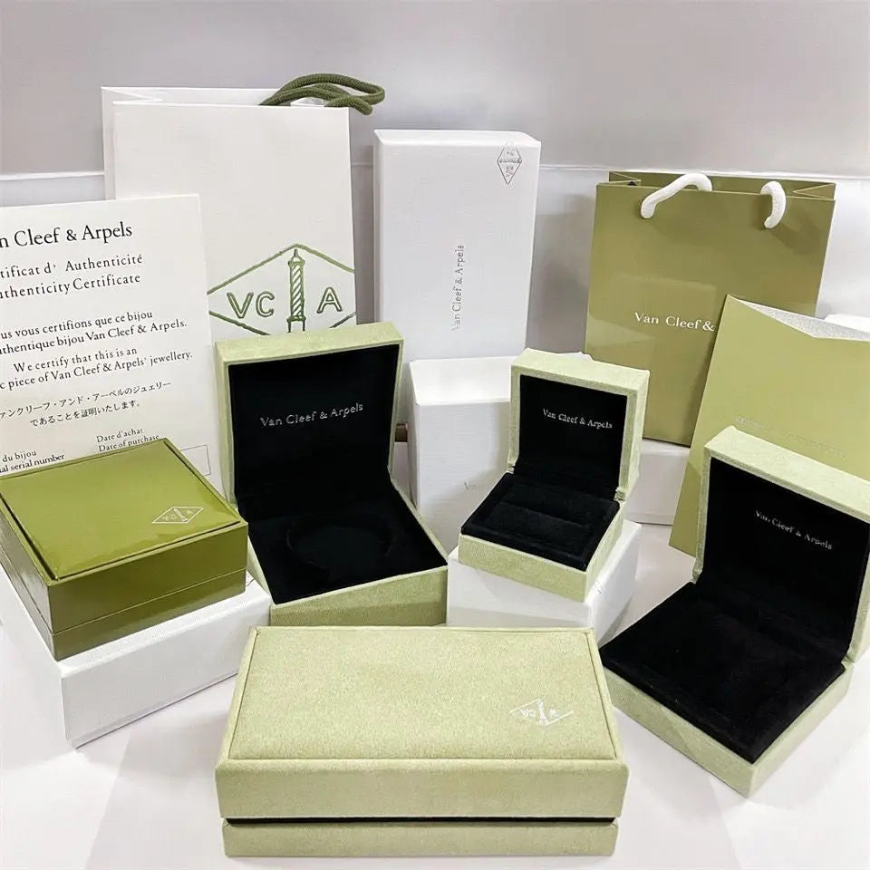 VA CLOVER BRACELET NECKLACE RING BOX GIFT BAG VA Series