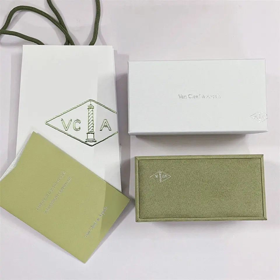 VA CLOVER BRACELET NECKLACE RING BOX GIFT BAG VA Series