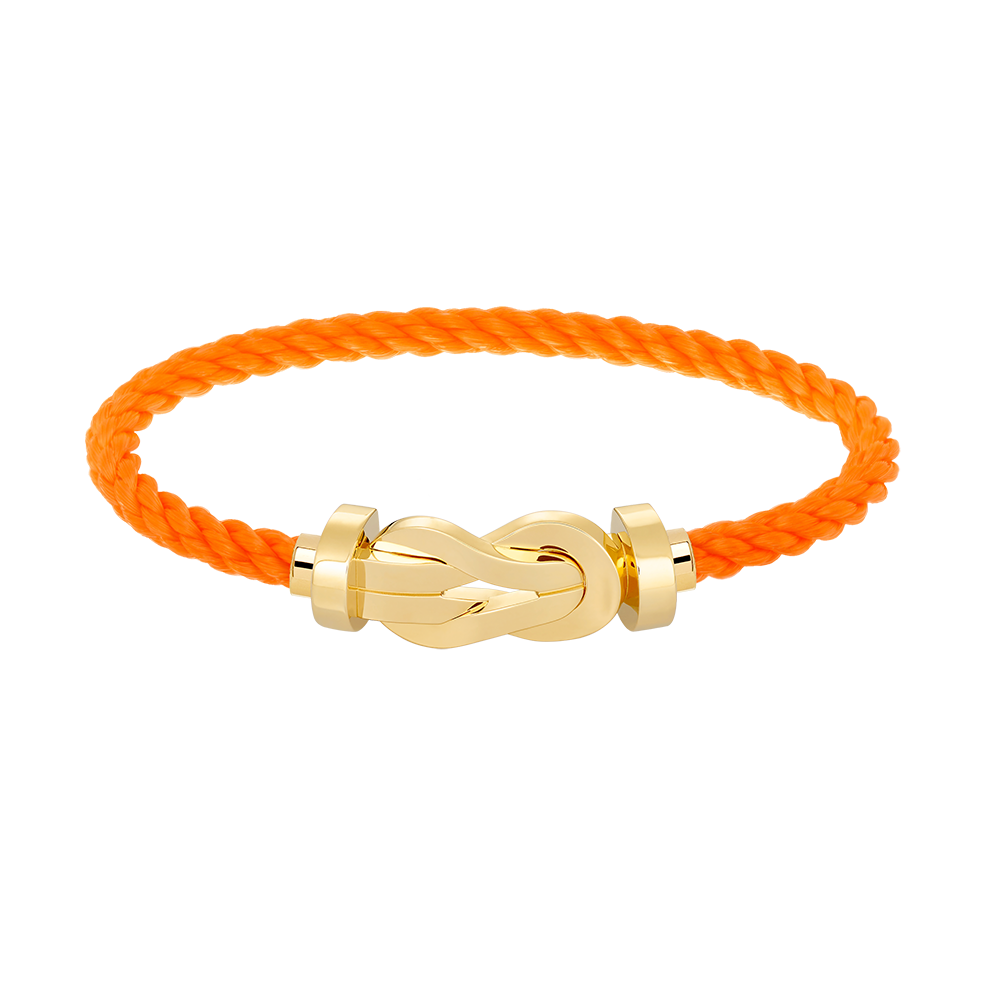 [LuxJewelry]CHANCE LARGE 8 FIGURE BUCKLE NO DIAMOND BRACELET GOLD
