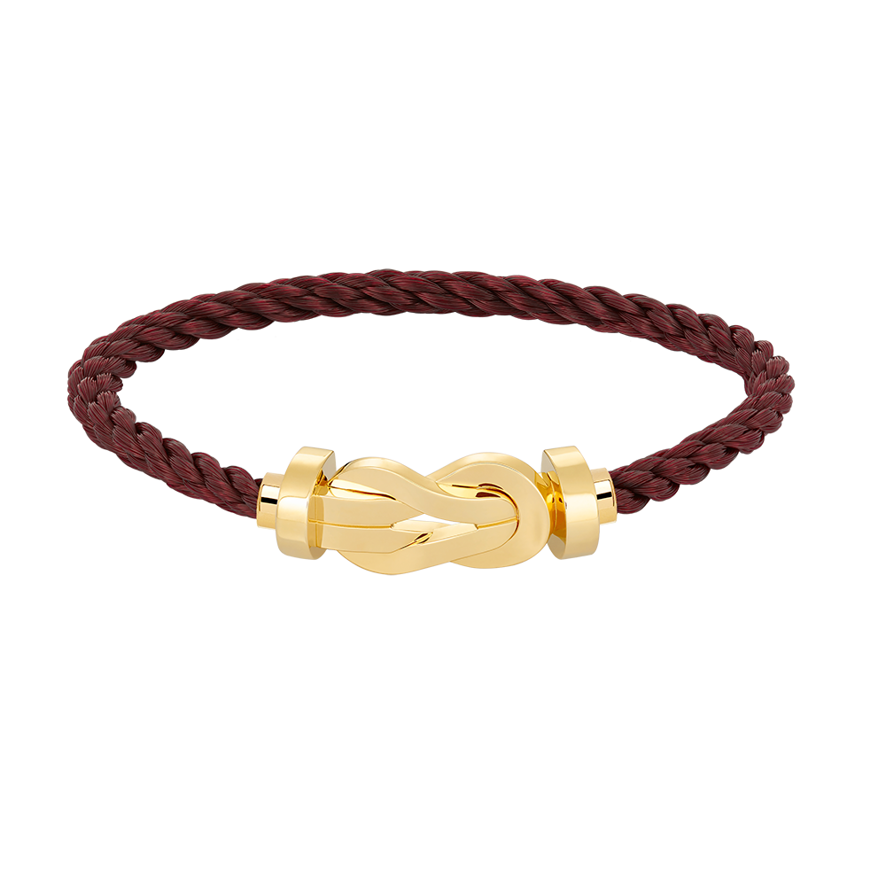 [LuxJewelry]CHANCE LARGE 8 FIGURE BUCKLE NO DIAMOND BRACELET GOLD