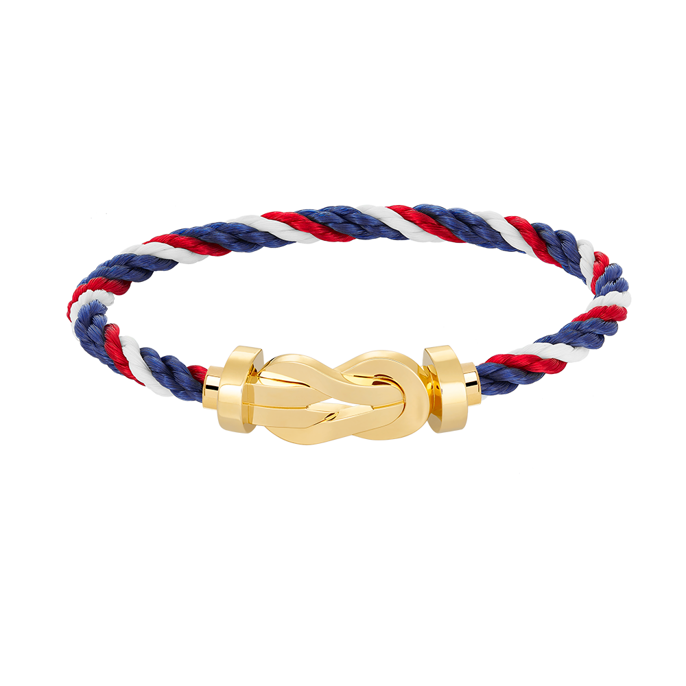 [LuxJewelry]CHANCE LARGE 8 FIGURE BUCKLE NO DIAMOND BRACELET GOLD