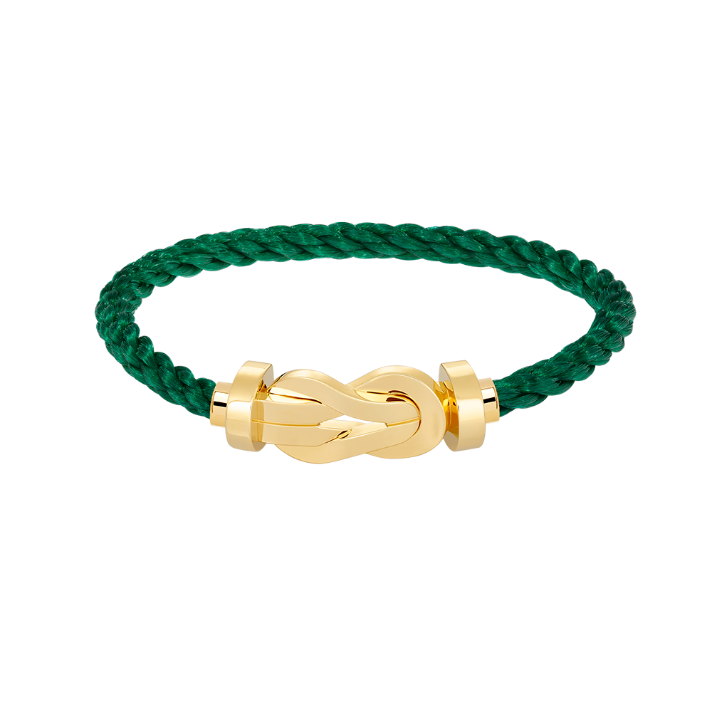 [LuxJewelry]CHANCE LARGE 8 FIGURE BUCKLE NO DIAMOND BRACELET GOLD