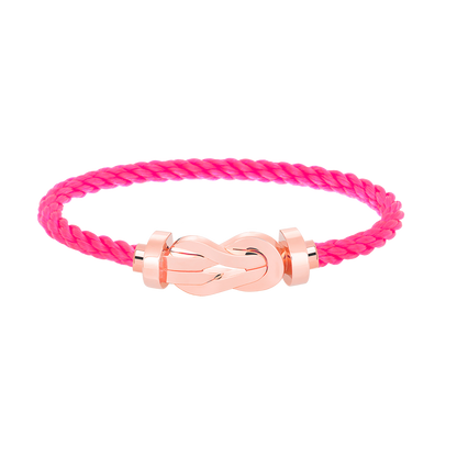 [LuxJewelry]CHANCE LARGE 8 FIGURE BUCKLE NO DIAMOND BRACELET ROSE GOLD