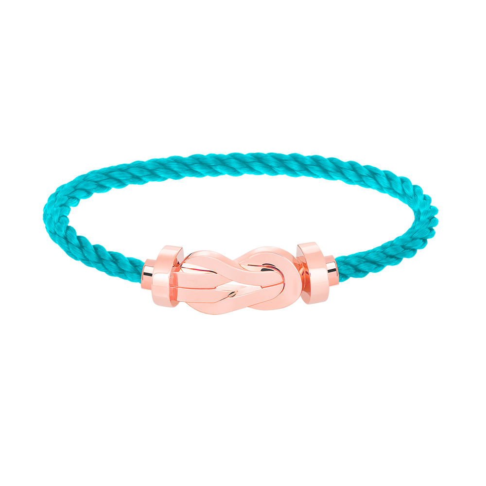 [LuxJewelry]CHANCE LARGE 8 FIGURE BUCKLE NO DIAMOND BRACELET ROSE GOLD