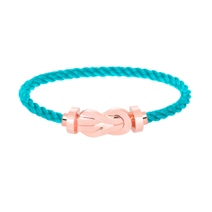 [LuxJewelry]CHANCE LARGE 8 FIGURE BUCKLE NO DIAMOND BRACELET ROSE GOLD