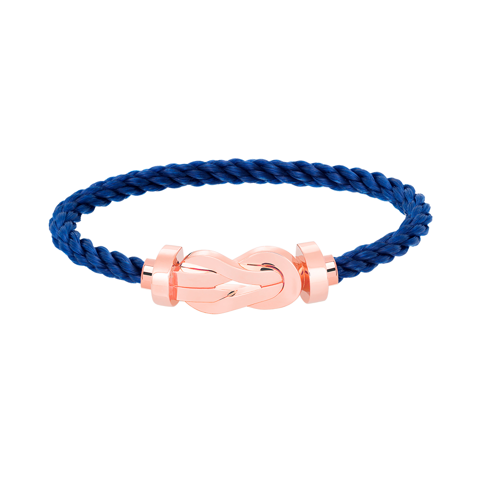 [LuxJewelry]CHANCE LARGE 8 FIGURE BUCKLE NO DIAMOND BRACELET ROSE GOLD