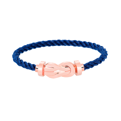 [LuxJewelry]CHANCE LARGE 8 FIGURE BUCKLE NO DIAMOND BRACELET ROSE GOLD