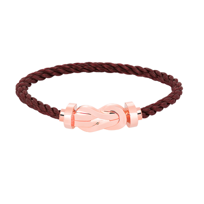 [LuxJewelry]CHANCE LARGE 8 FIGURE BUCKLE NO DIAMOND BRACELET ROSE GOLD