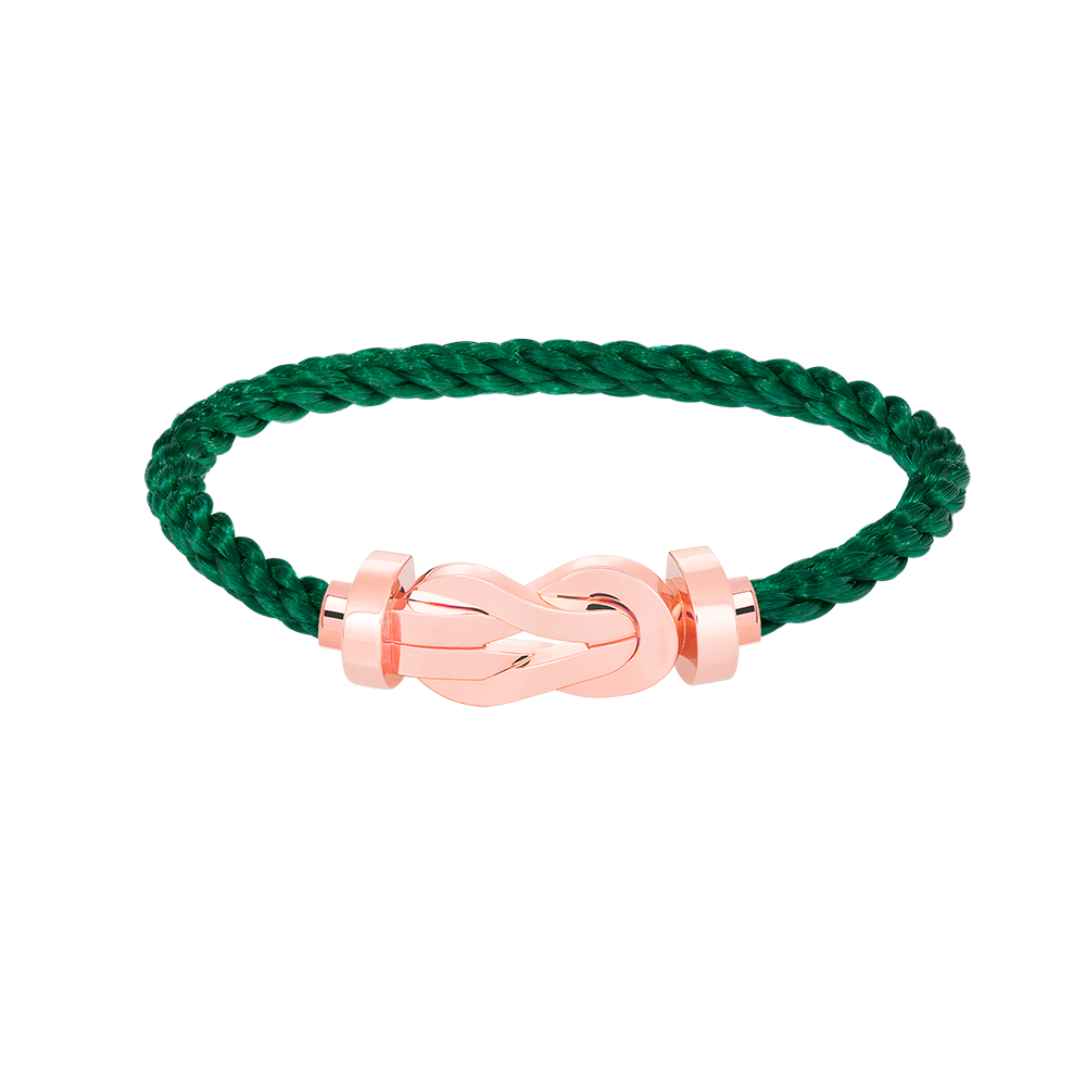 [LuxJewelry]CHANCE LARGE 8 FIGURE BUCKLE NO DIAMOND BRACELET ROSE GOLD