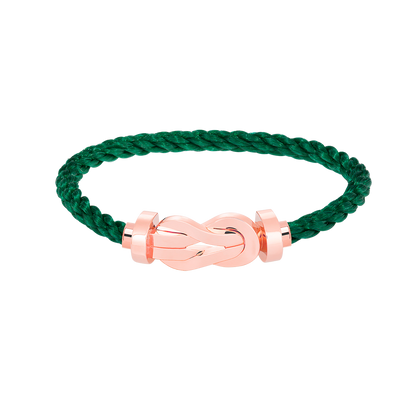 [LuxJewelry]CHANCE LARGE 8 FIGURE BUCKLE NO DIAMOND BRACELET ROSE GOLD