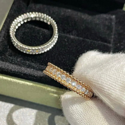 [LuxJewelry]PERLEE DIAMOND ROSE GOLD RING