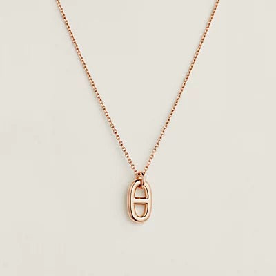 [LuxJewelry]HM PIG NOSE NECKLACE