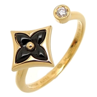 [LuxJewelry]STAR 1 DIAMOND OPEN RING