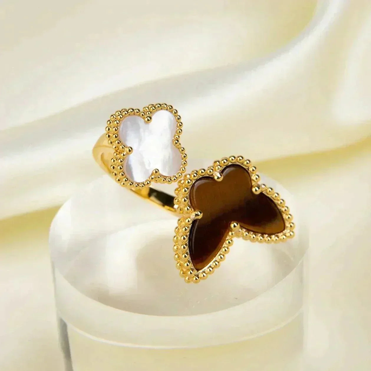 [LuxJewelry]LUCKY BETWEEN THE FINGER RING