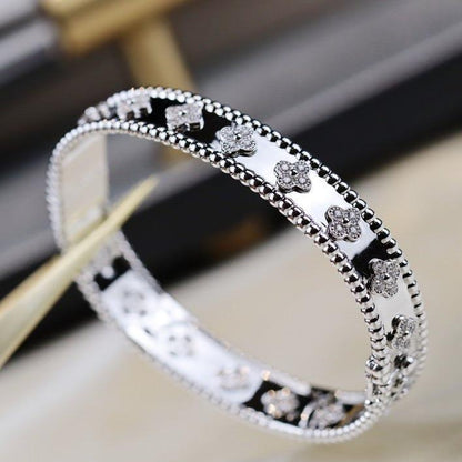 [LuxJewelry]CLOVER BRACELET 8MM DIAMONDS