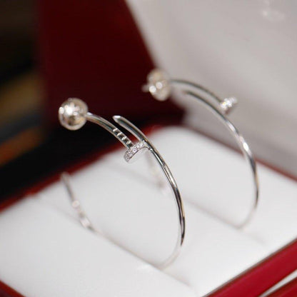 [LuxJewelry]JUSTE EARRINGS DIAMONDS 1.8MM