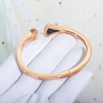 [LuxJewelry]DREAM BRACELET OPEN PINK GOLD MOP