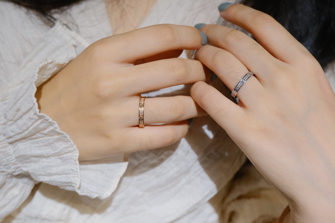 [LuxJewelry]LOVE RING 2.65MM DIAMOND