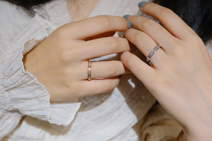 [LuxJewelry]LOVE RING 2.65MM DIAMOND