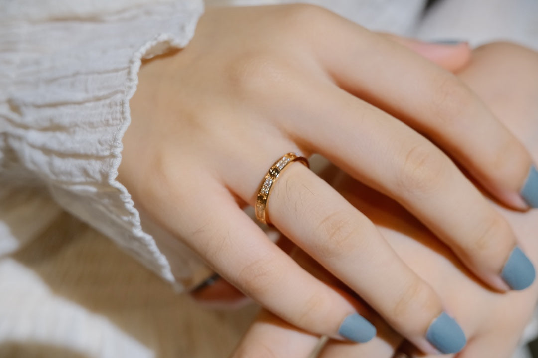 [LuxJewelry]LOVE RING 2.65MM DIAMOND