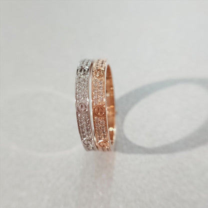 [LuxJewelry]LOVE RING 2.65MM DIAMOND