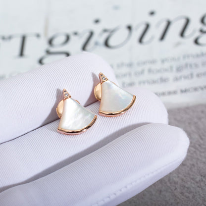 [LuxJewelry]DIVAS DREAM EARRINGS PINK GOLD
