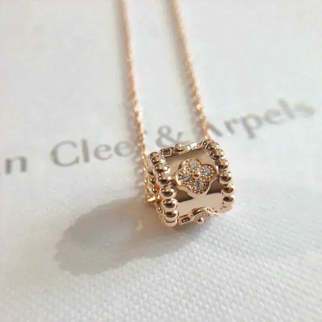[LuxJewelry]PERLEE PEDANT NECKLACE GOLD / ROSE GOLD