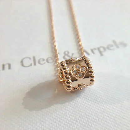 [LuxJewelry]PERLEE PEDANT NECKLACE GOLD / ROSE GOLD