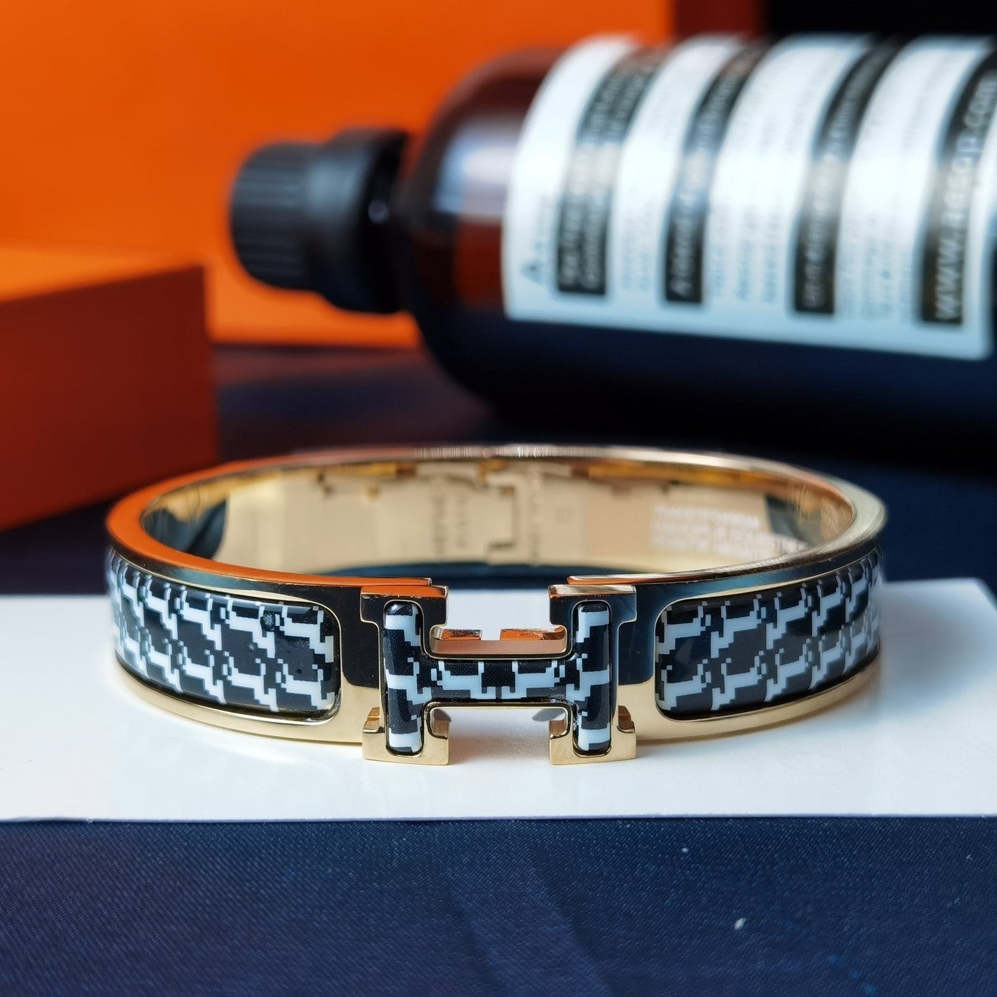 [LuxJewelry]H HORSE BRACELET 12MM