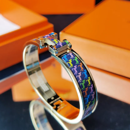 [LuxJewelry]H HORSE BRACELET 12MM