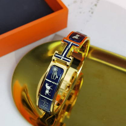 [LuxJewelry]H COUVERTURES DARK BLUE BRACELET