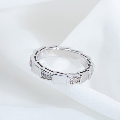 [LuxJewelry]SERPENTI RING SILVER  3MM