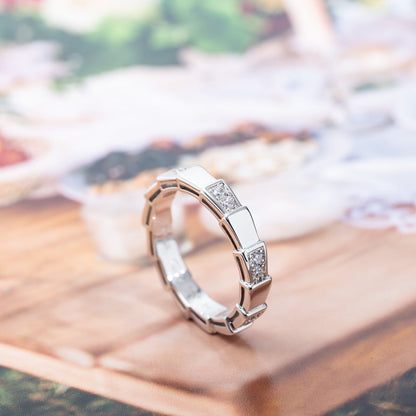 [LuxJewelry]SERPENTI RING SILVER  3MM