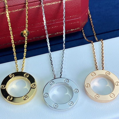 [LuxJewelry]LOVE NECKLACE 16MM