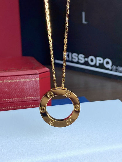 [LuxJewelry]LOVE NECKLACE 16MM