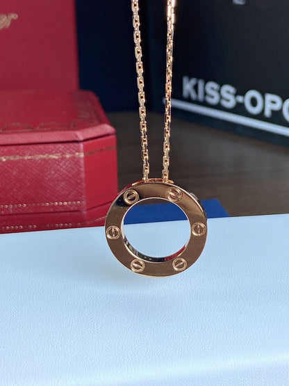 [LuxJewelry]LOVE NECKLACE 16MM