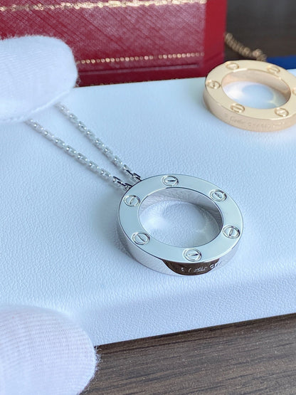 [LuxJewelry]LOVE NECKLACE 16MM