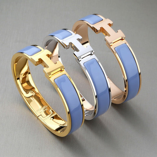 [LuxJewelry]H BRACELET ROMANTIC BLUE 12MM