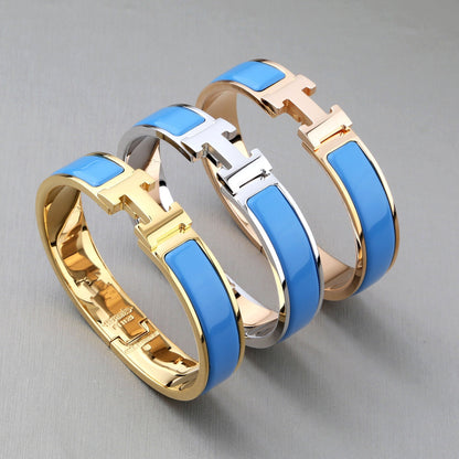 [LuxJewelry]H BRACELET TURQUOISE 12MM
