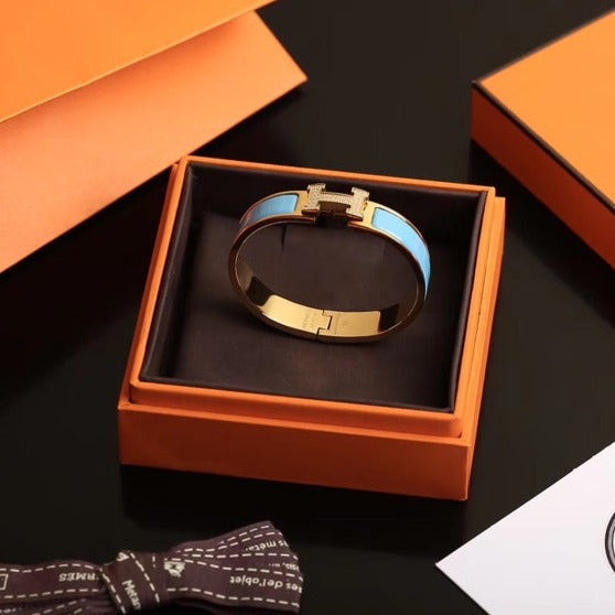 [LuxJewelry]H CLOUD BLUE BRACELET GOLD DIAMOND