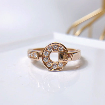 [LuxJewelry]DREAM RING DIAMOND PINK GOLD