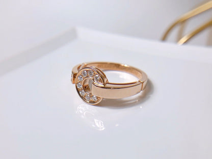 [LuxJewelry]DREAM RING DIAMOND PINK GOLD