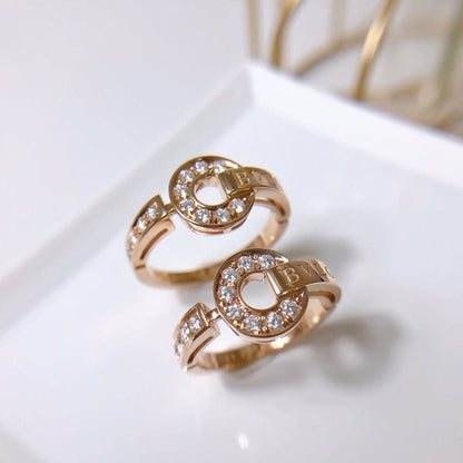 [LuxJewelry]DREAM RING DIAMOND PINK GOLD