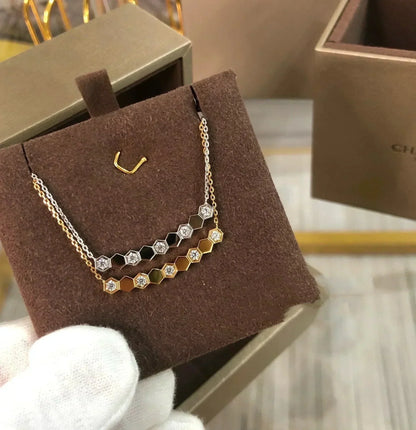 [LuxJewelry]BEE LOVE NECKLACE DIAMOND