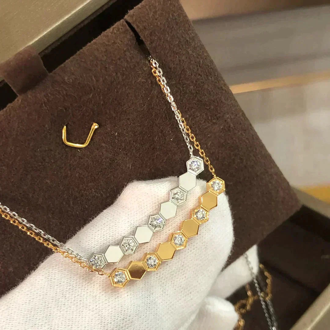 [LuxJewelry]BEE LOVE NECKLACE DIAMOND