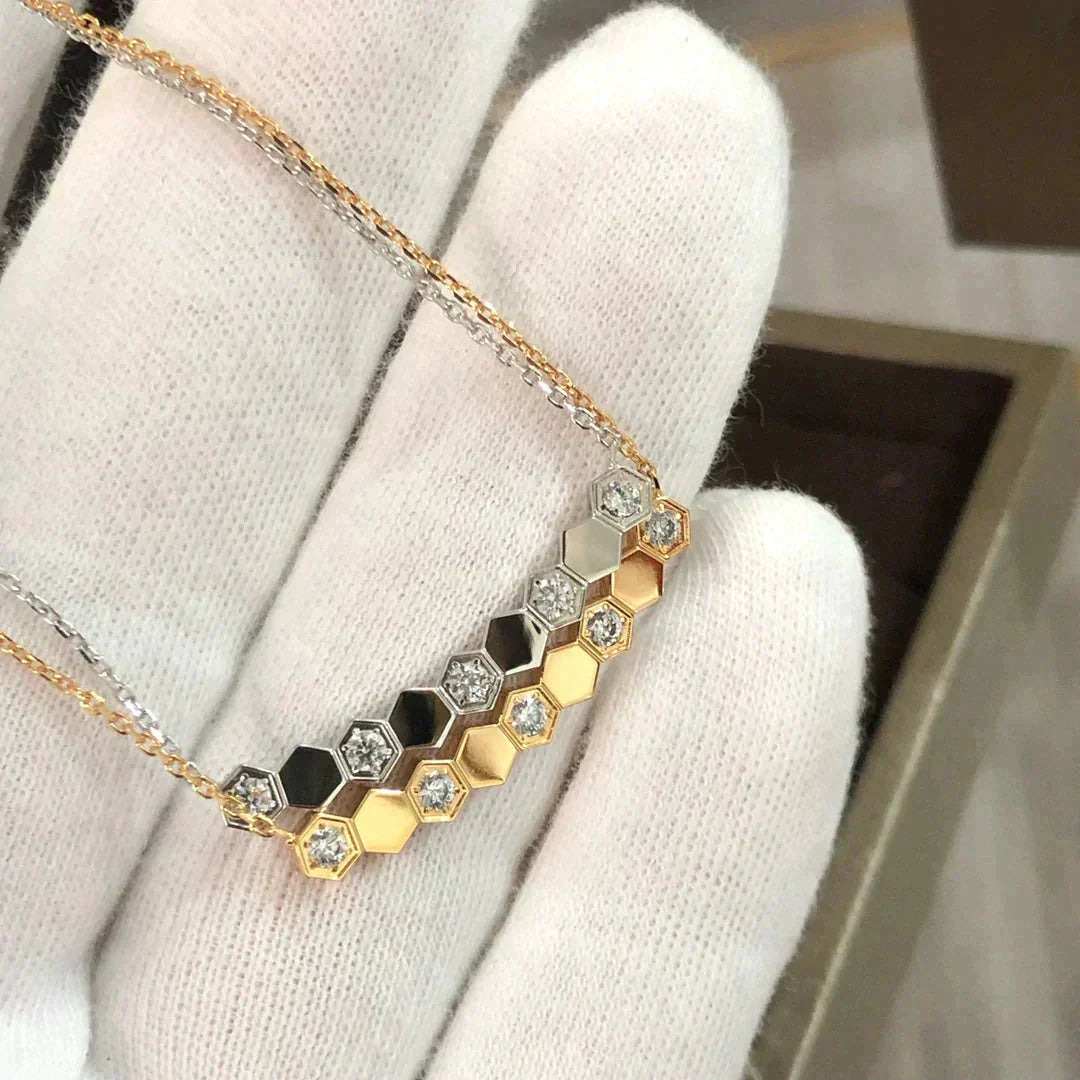 [LuxJewelry]BEE LOVE NECKLACE DIAMOND