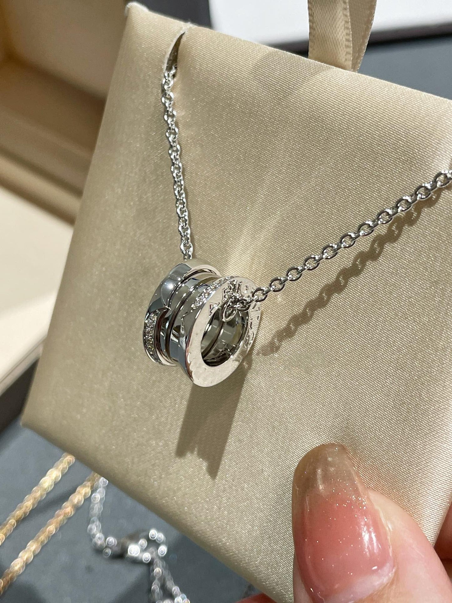[LuxJewelry]ZERO 1 NECKLACE DIAMOND