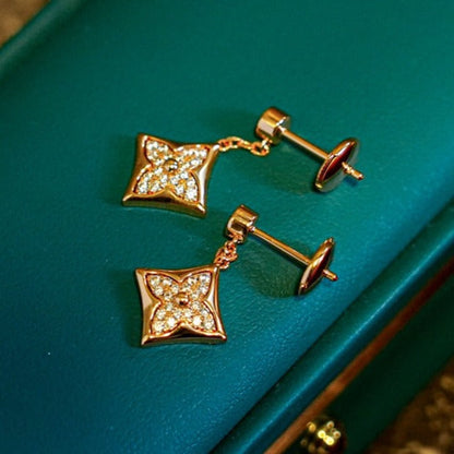 [LuxJewelry]STAR DIAMONDS EARRINGS GOLD