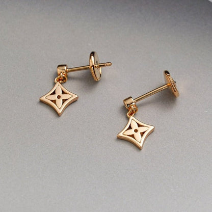 [LuxJewelry]STAR EARRINGS GOLD