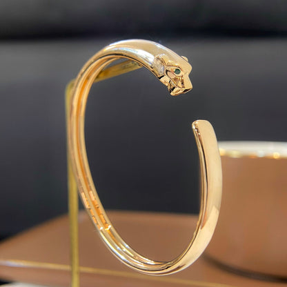 [LuxJewelry]PANTHERE GOLD OPEN BRACELET